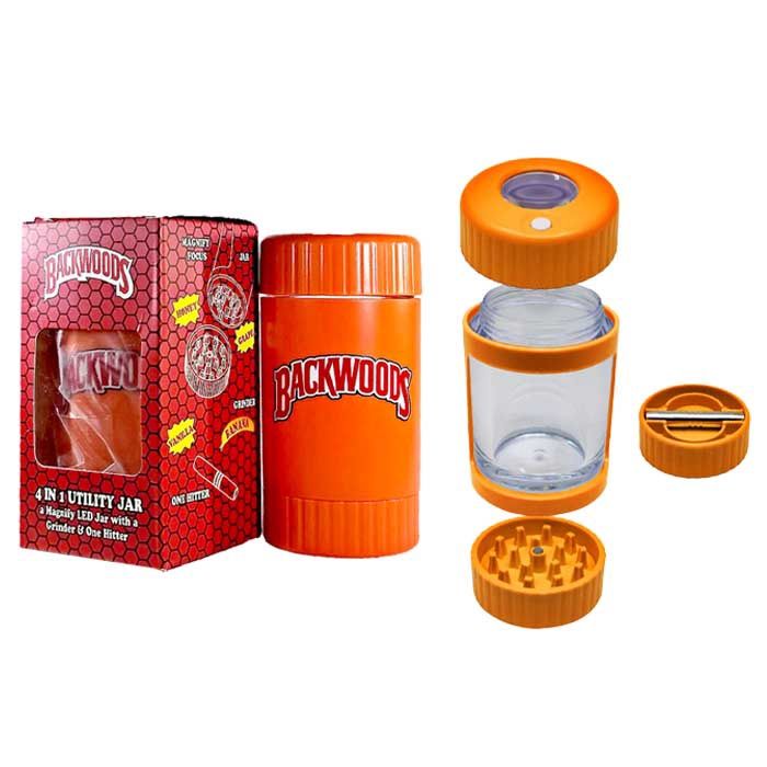Backwoods Stash Jar and Grinder Set