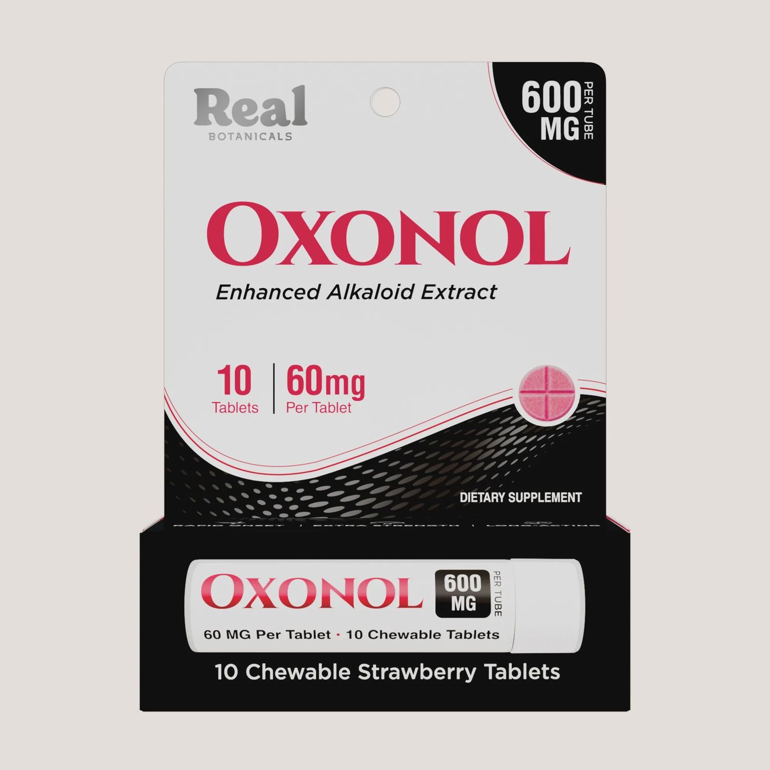 Real Botanicals - Oxonol 60mg/10pk Alkaloid Extract Tabs