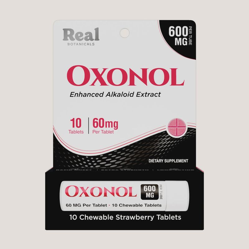 Real Botanicals - Oxonol 60mg/10pk Alkaloid Extract Tabs