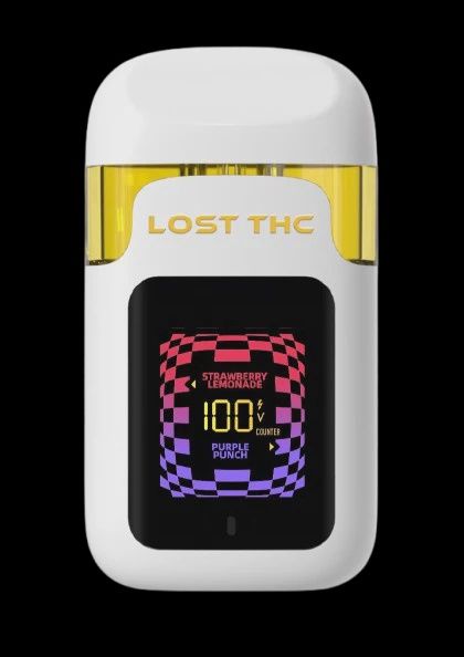 Lost THCP 5g Switch Disposable, Strain: Strawberry Lemonade &amp; Purple Punch