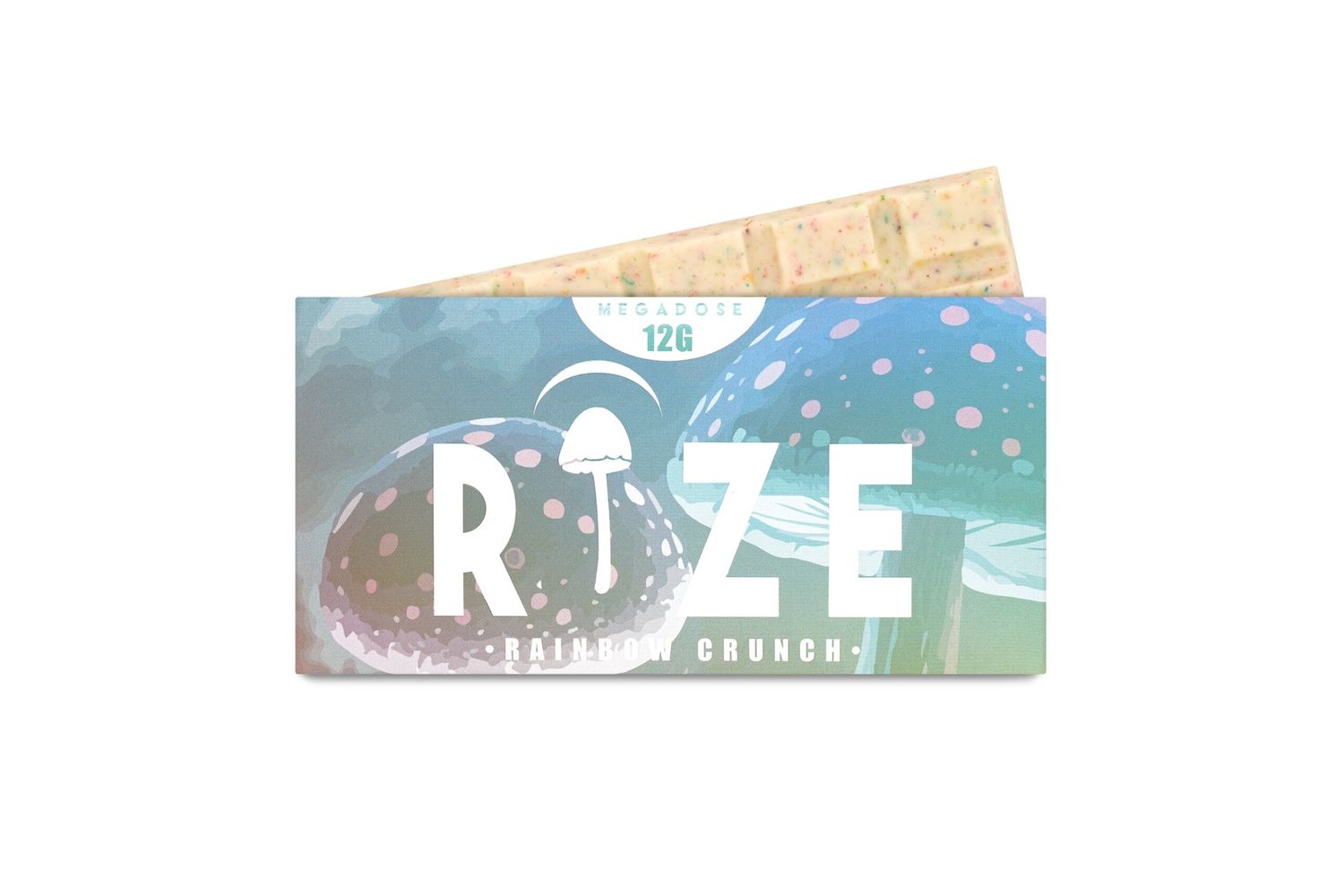 RIZE Megadose Shroom Chocolate, Flavor: Rainbow Crunch