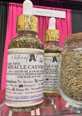 Rosemary &amp; Mint Miracle Castor Oil
