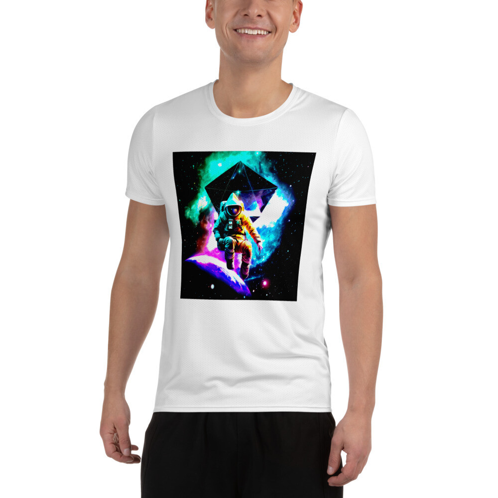 &quot;Cosmic Ethereum Infusion: The Blockwear Space Odyssey Tee&quot;
