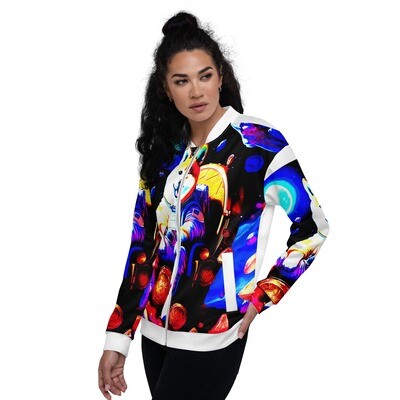 Unisex  &quot;DOGE Majesty: The Blockwear Canine Couture Bomber Jacket&quot;