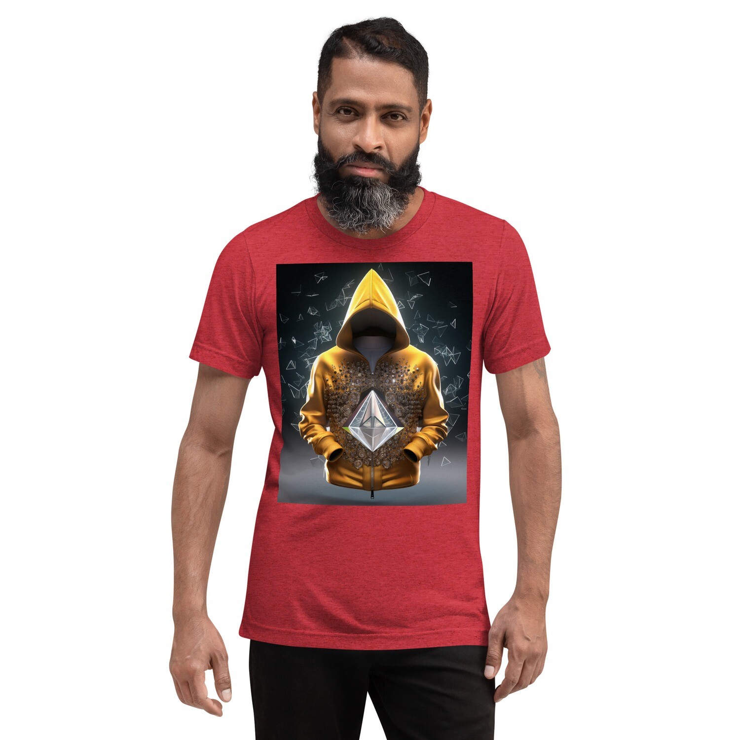 Short sleeve t-shirt &quot;Ethereum Elegance: Unveiling the Blockwear Blockchain Tee&quot;