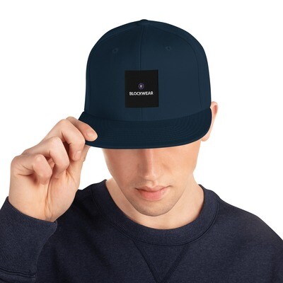 Snapback Hat &quot;Blockwear Signature Snapback: Redefining Crypto Chic&quot;