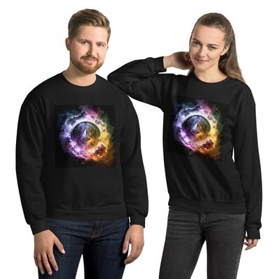 Unisex Sweatshirt &quot;Ethereum Elegance: Unveiling the Blockwear Unisex Sweatshirt&quot;