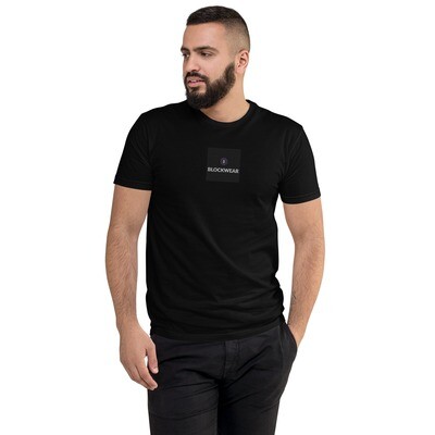 Short Sleeve T-shirt &quot;Inception Chronicles: Blockwear Logo Tee with a Tale&quot;