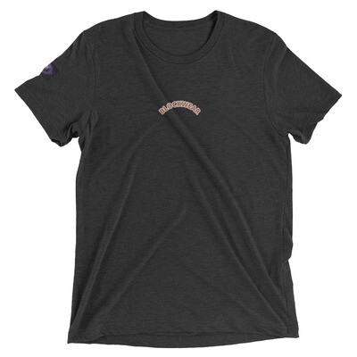 Short sleeve t-shirt with emb text &quot;Sizzling Solana Style: Short Sleeve T-Shirt by Blockwear&quot;