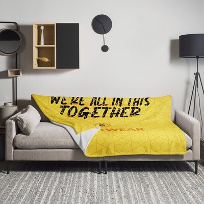 Throw Blanket &quot;Cozy Elegance: Blockwear&#39;s Signature Throw Blanket&quot;