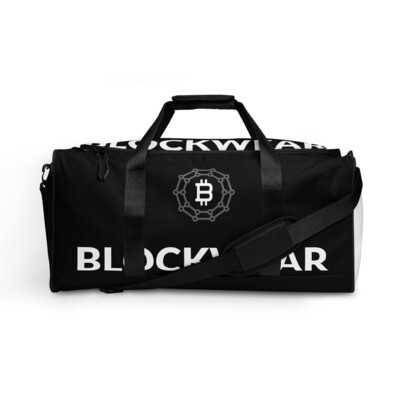 Duffle bag&quot;Blockwear Odyssey: Duffle Bag with Signature Image&quot;