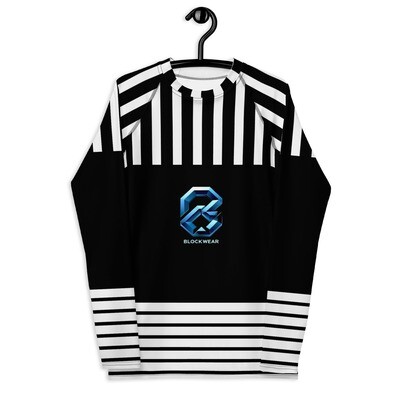 Men&#39;s Rash Guard  &quot;BLOCKWEAR GEAR: Men&#39;s Rash Guard with Agile B Logo&quot;