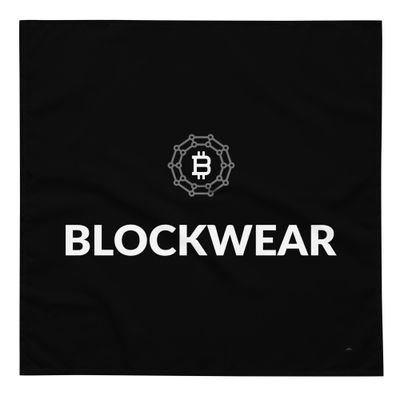 All-over print bandana &quot;Blockwear Vibe: All-Over Print Bandana&quot;