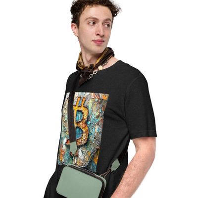 Unisex t-shirt &quot;Bitcoin Sustainability: Unisex Eco T-Shirt by BlockWear&quot;