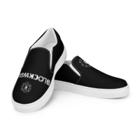 Men’s slip-on canvas shoes &quot;Effortless Elegance: Men&#39;s Slip-On Canvas Shoes by Blockwear&quot;