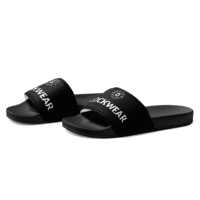 Men’s slides &quot;Blockwear-Branded Men&#39;s Slides: Where Comfort Meets Style&quot;
