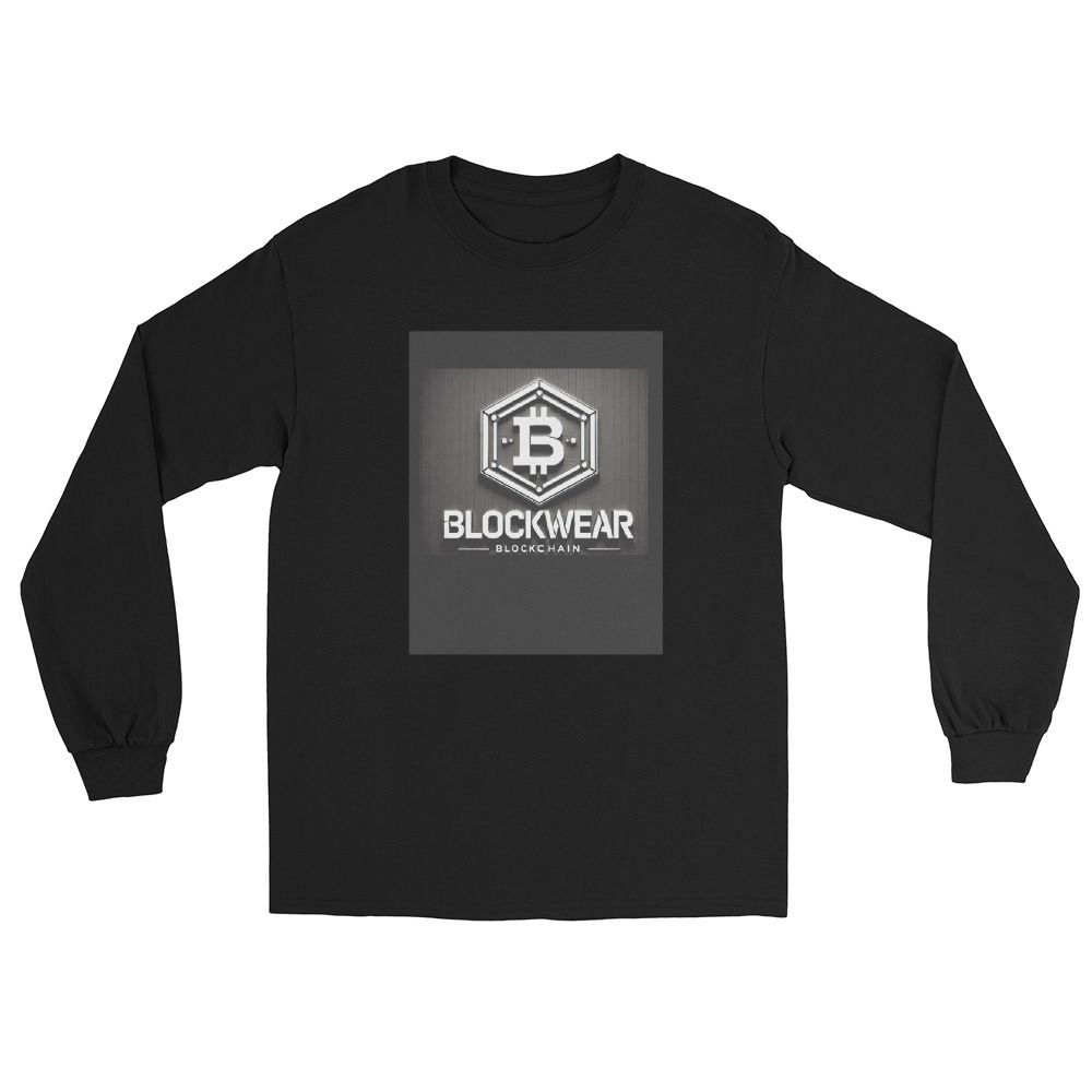 Men’s Long Sleeve Shirt Men’s Futuristic BlockWear Long Sleeve