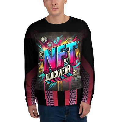 Unisex Sweatshirt BlockWear Graffiti NFT Unisex Sweatshirt 🎨🔥