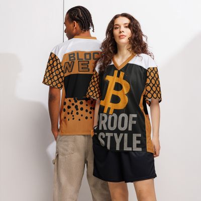 American football jersey “Proof of Style x BlockWear Gridiron Jersey” 🏈🔥