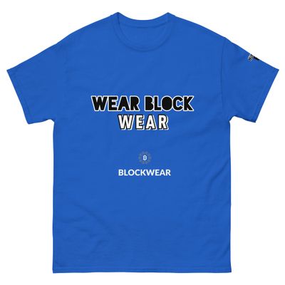 Men&#39;s classic tee &quot;BlockWear Classic Men&#39;s Tee: Embracing the BlockWear Image&quot;