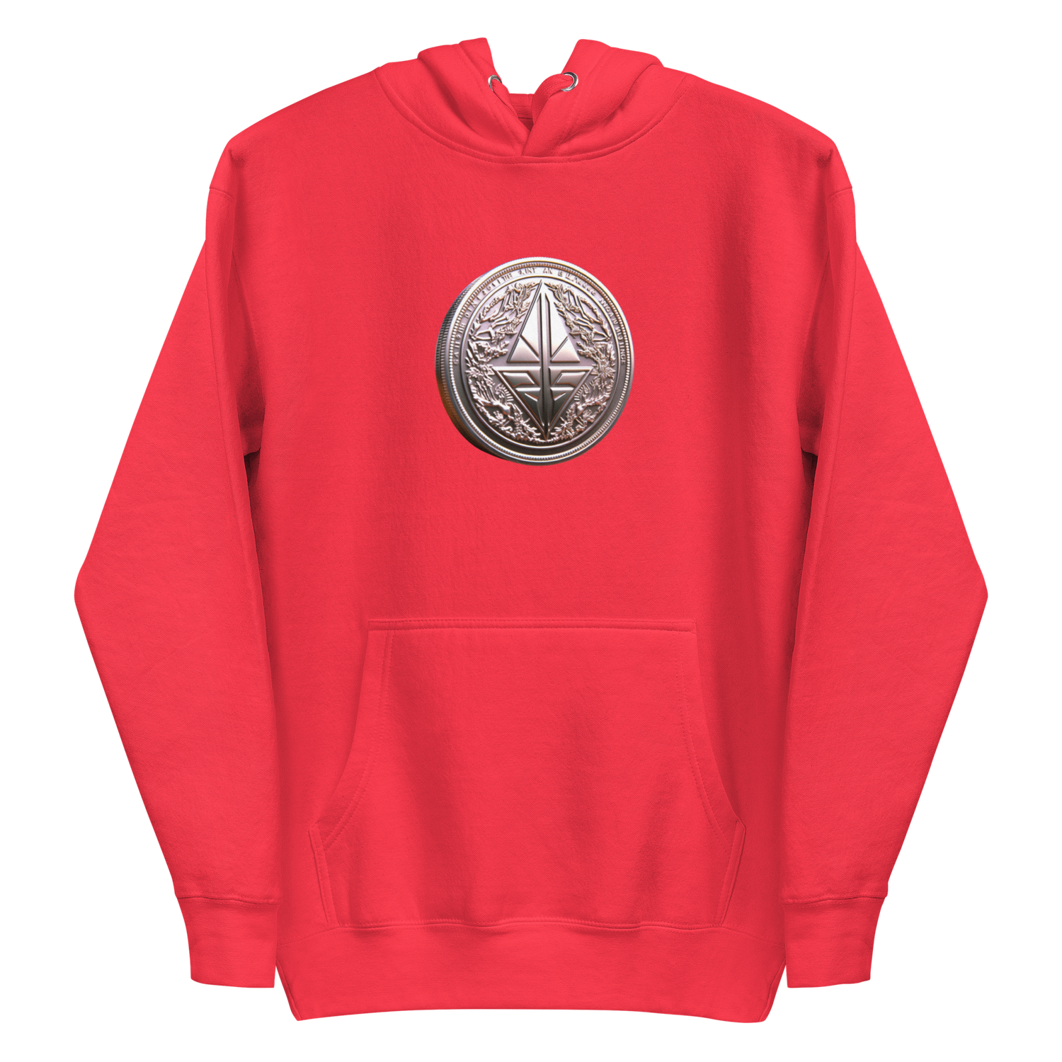 Unisex Hoodie &quot;Ethereum Uptrend Elegance: Unisex Hoodie with Bull Run Back Image&quot;