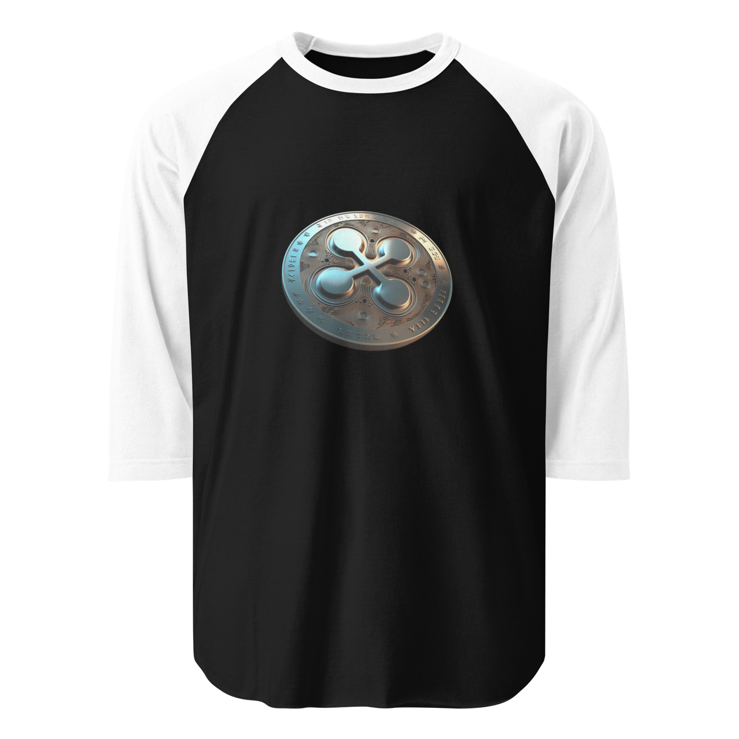 &quot;XRP Elegance: Unveiling the Blockwear Ripple Reflection Tee&quot;