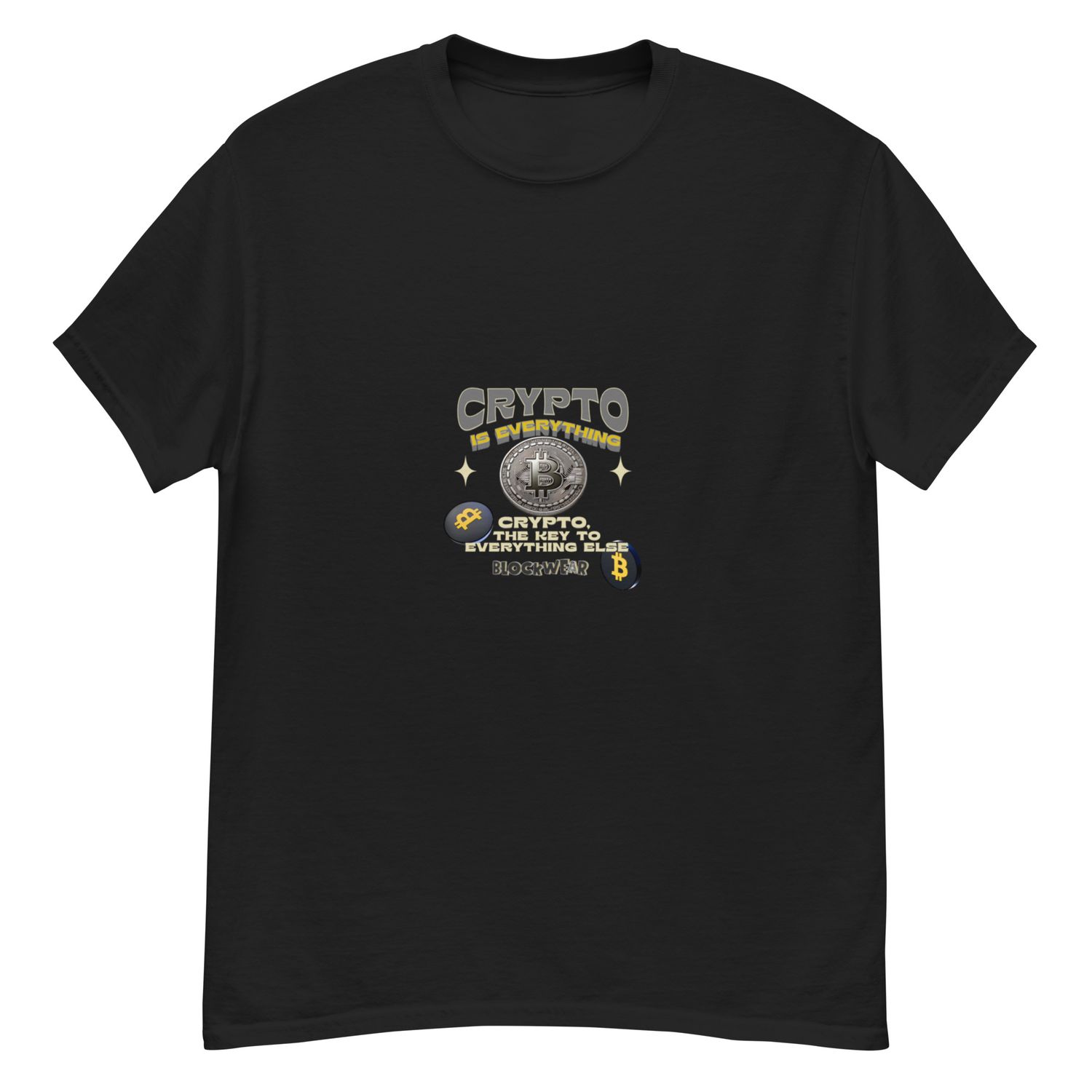 Unisex classic tee BlockWear “Crypto Is Everything” Classic Tee – Proof of Style Edition
