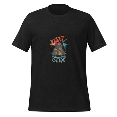 Unisex t-shirt “Block Born” — raised on the streets, coded in the chain