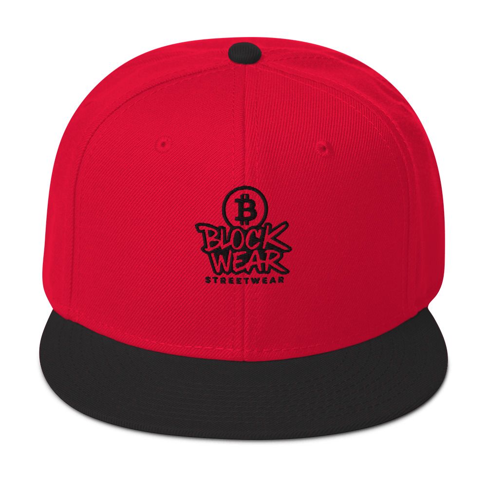 BlockWear Graffiti Snapback Hat 🧢 | Crypto Streetwear Edition