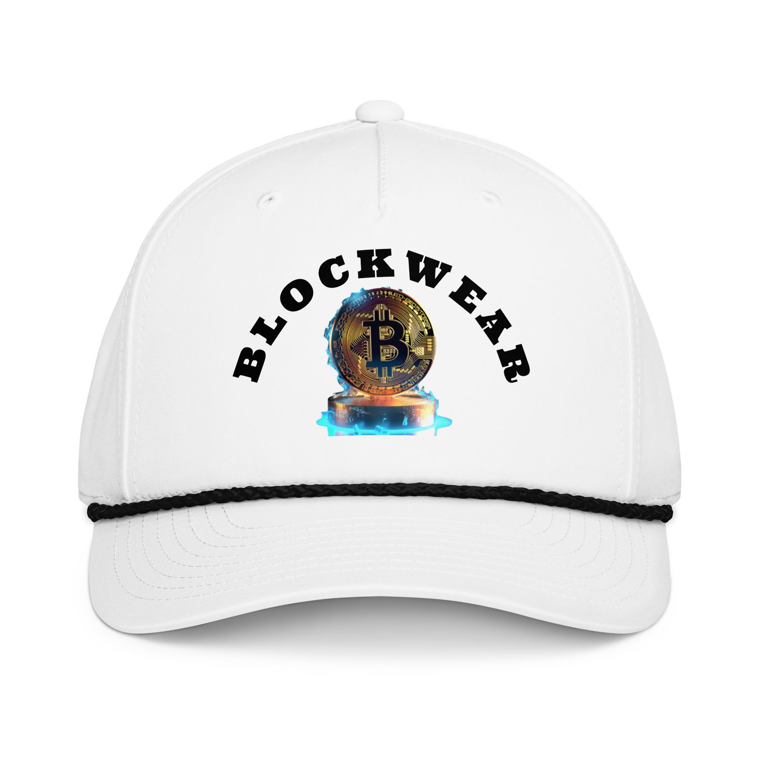 BlockWear $BLOCK Rope Cap – Digital Wealth Edition