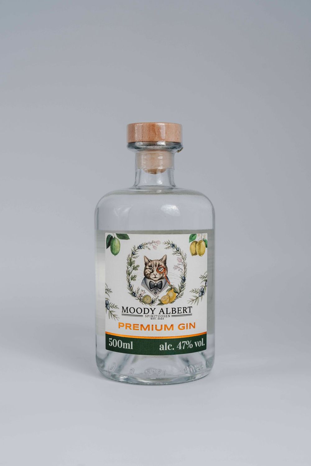 Moody Albert Premium GIN 500 ml