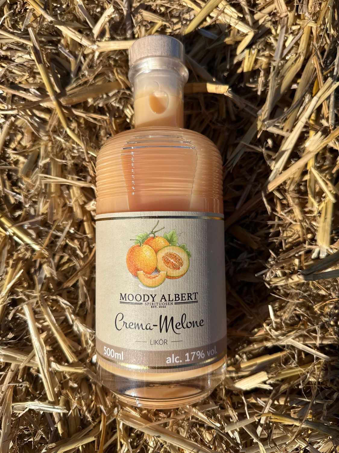 MOODY ALBERT Sommerlikör - Crema-Melone - 500ml