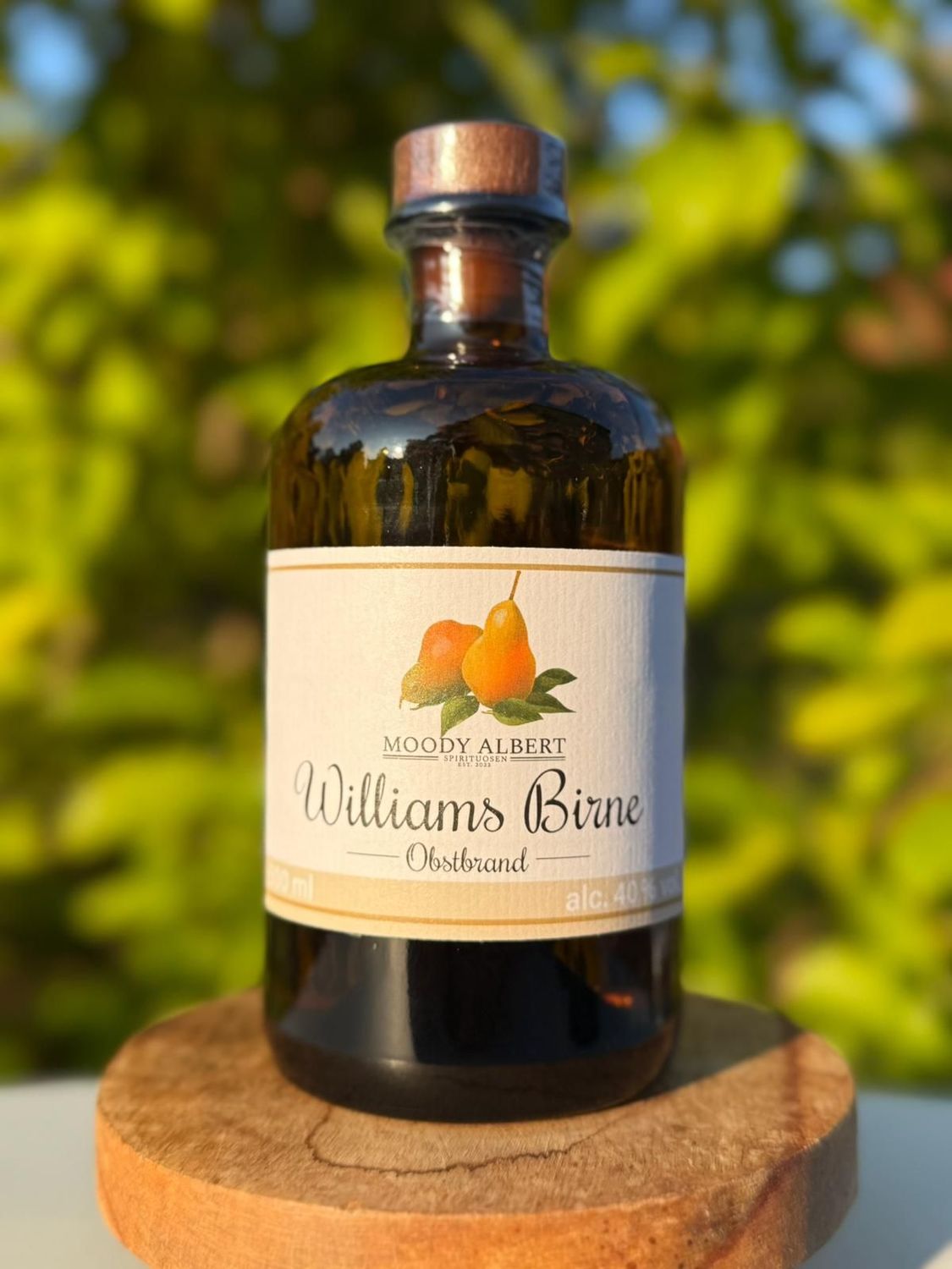 MOODY ALBERT Obstbrand - Williams Birnenbrand- 500ml