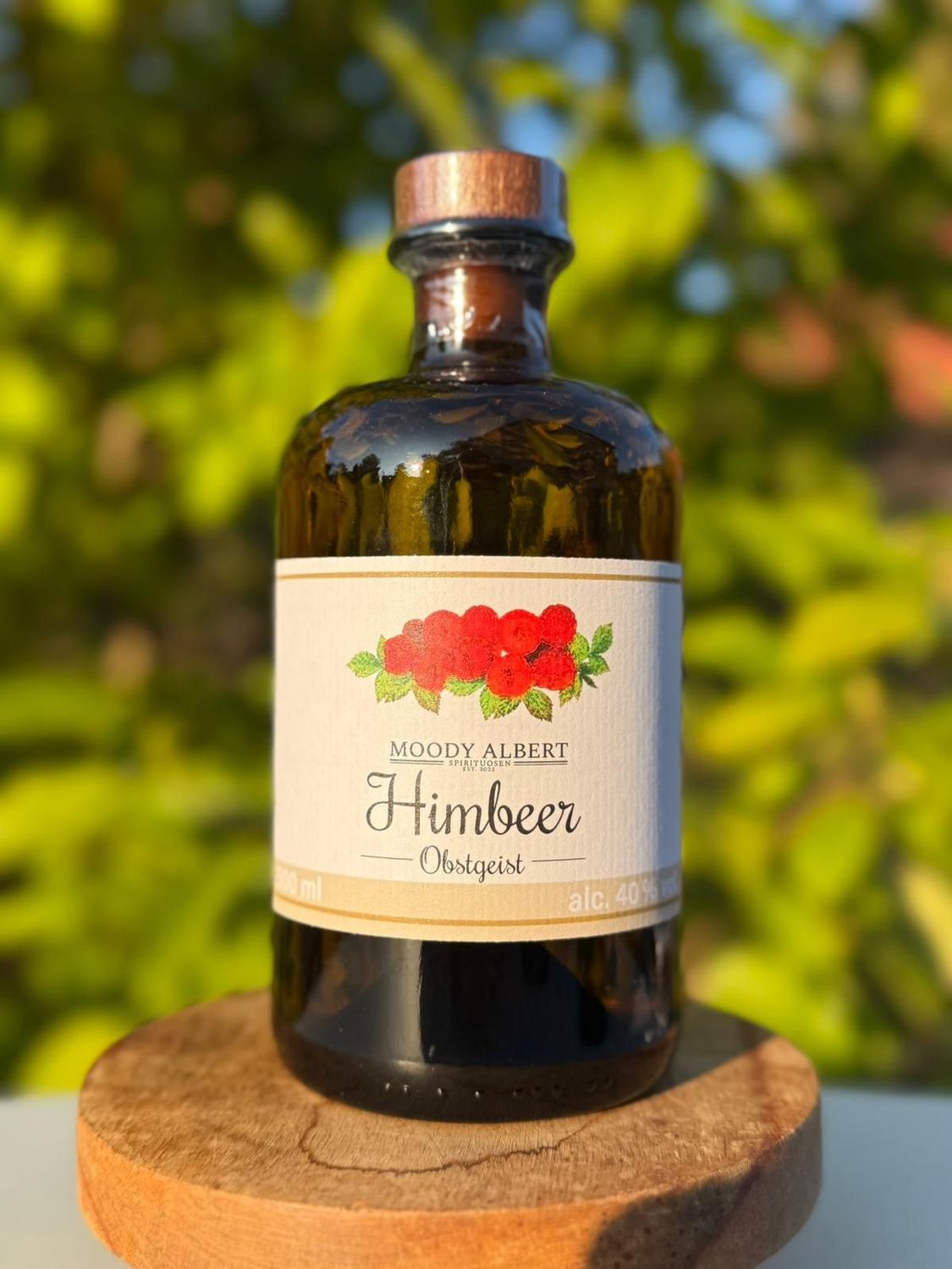 MOODY ALBERT Obstbrand - Himbeergeist- 500ml