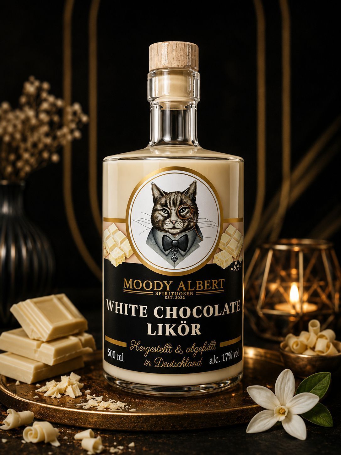 WHITE CHOCOLATE - PREMIUM CRÈME-LIKÖR - 500ml