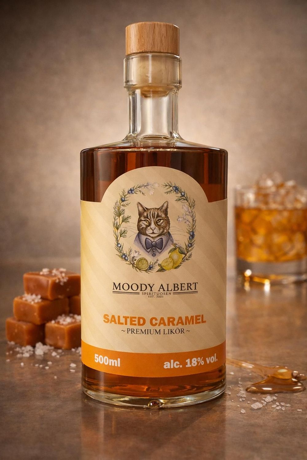 SALTED CARAMEL - PREMIUM LIKÖR - 500ml