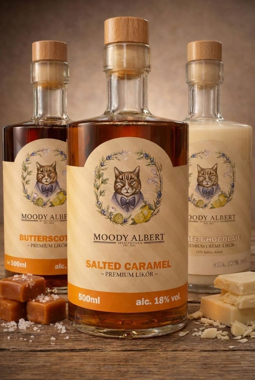 LIKÖRSET - 3x PREMIUM LIKÖRE - 3 x 500ml