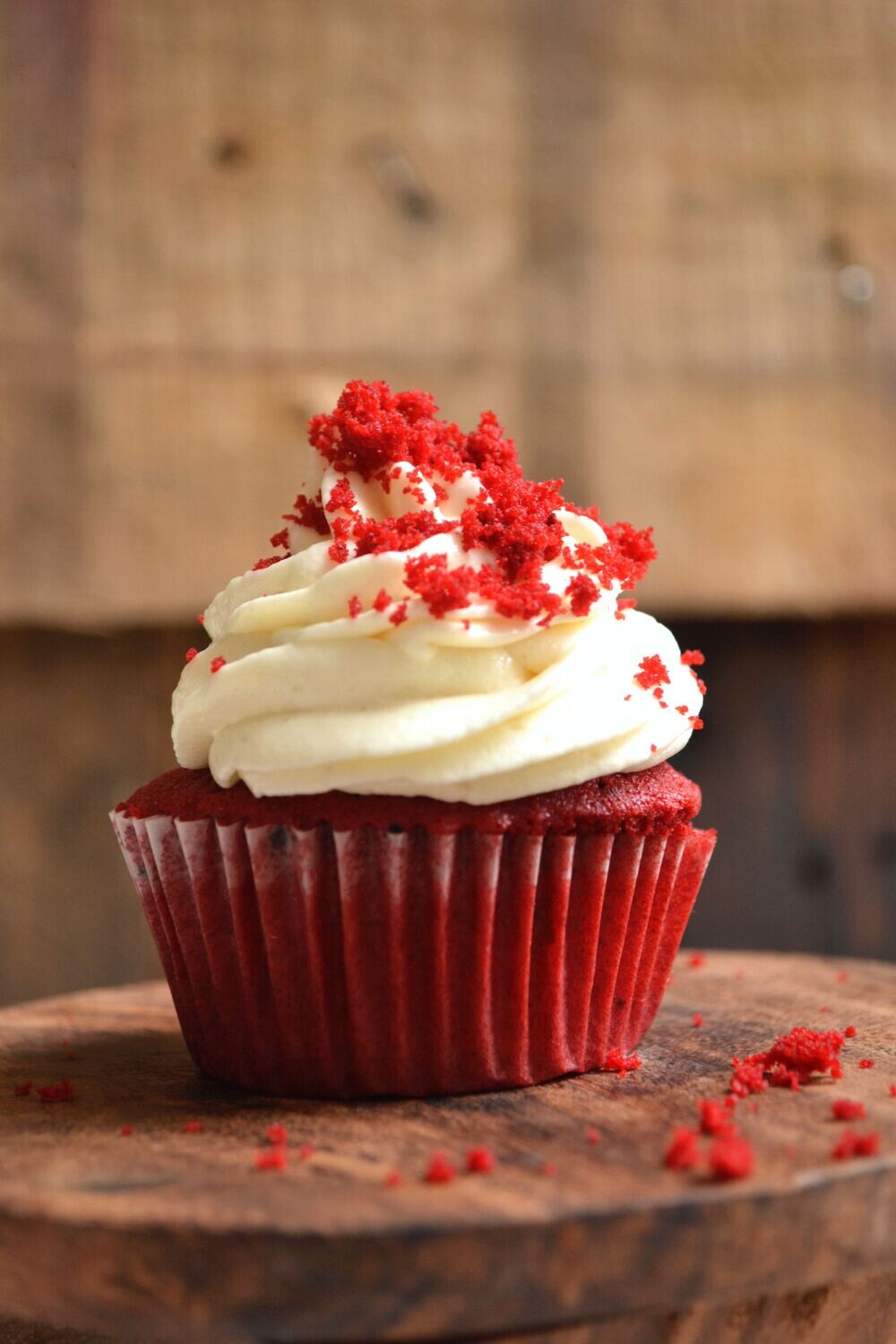 Red Velvet Cupcakes with Cream Cheese