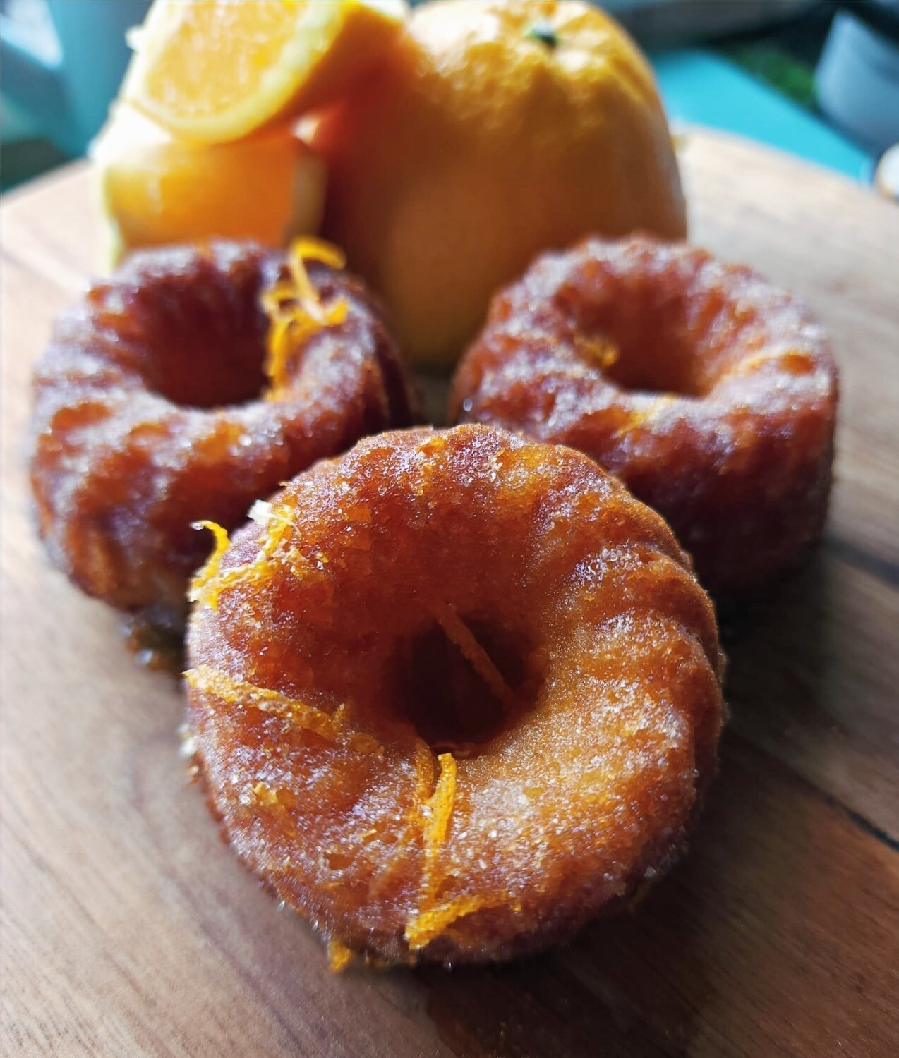 Sunny Citrus Mini Bundt Cakes x 12