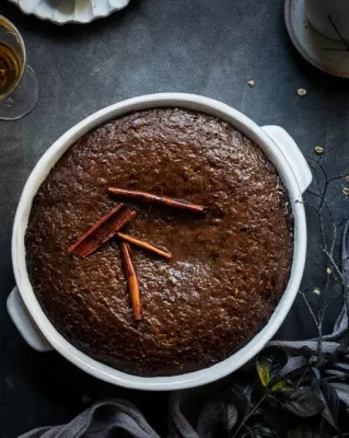 Tipsy Tart (Cape Brandy Pudding)