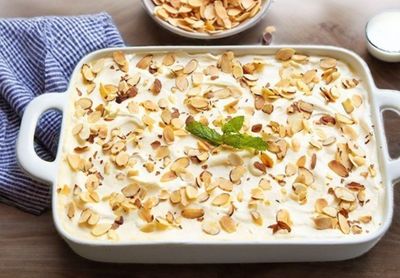 White Chocolate &amp; Almond Tiramiso