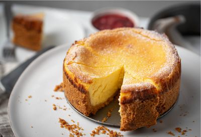 New York-Style Cheesecake with Berries