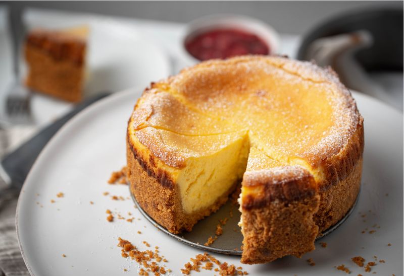 New York-Style Cheesecake with Berries