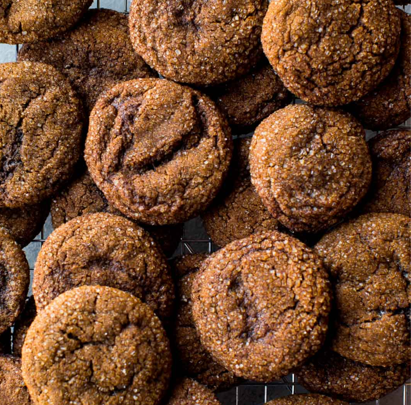 Crisp Molasses Cookies