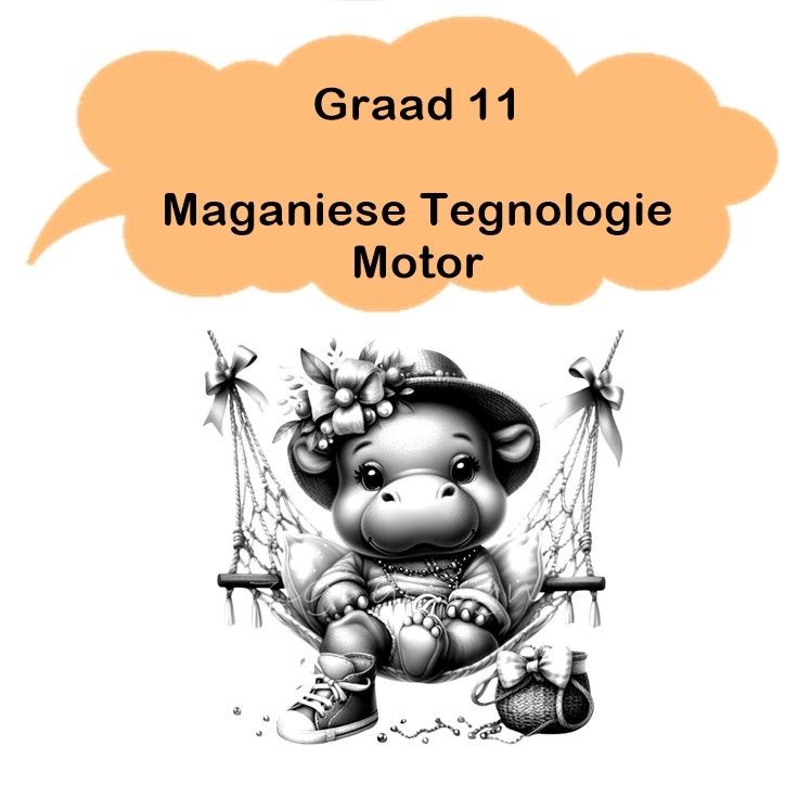 Gr 11 - Meganiese tegnologie (Motor)