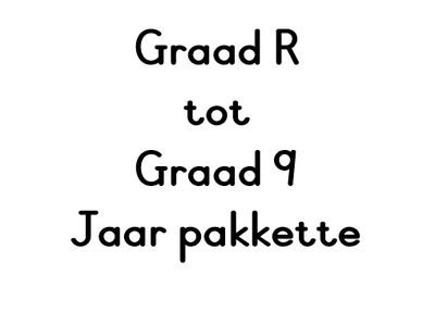 Jaar Pakkette