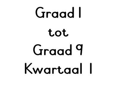 Kwartaal 1