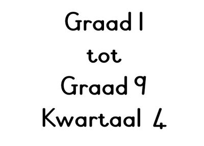 Kwartaal 4