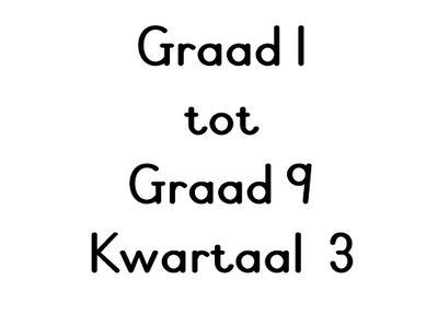 Kwartaal 3