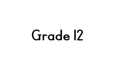 Grade 12